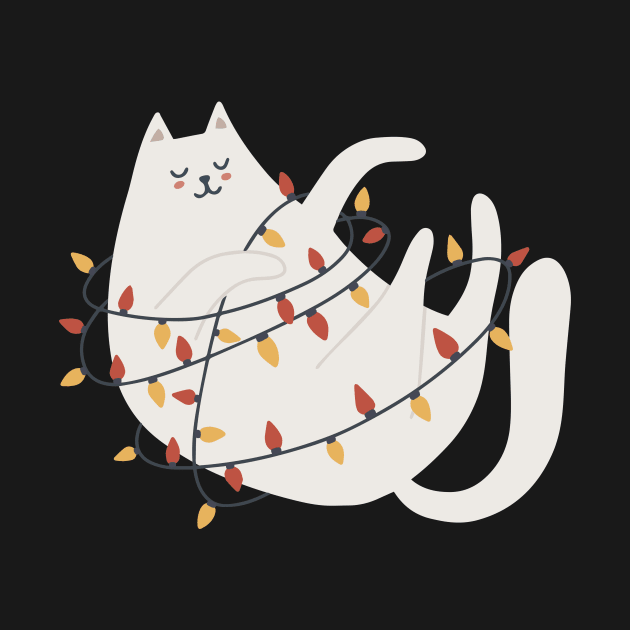 Cute Cat Christmas by Tees4Teens