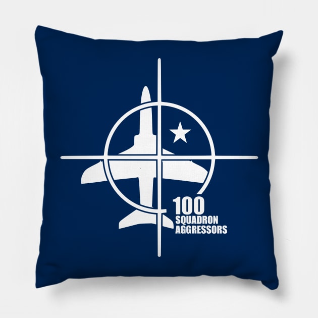 RAF 100 Squadron Aggressors Pillow by Tailgunnerstudios