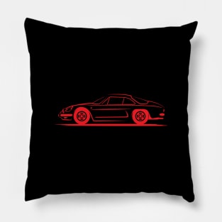 Renault Alpine A110 Red Pillow