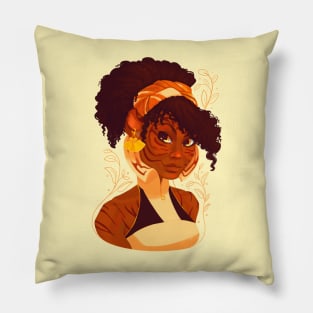 Tigerwoman Pillow