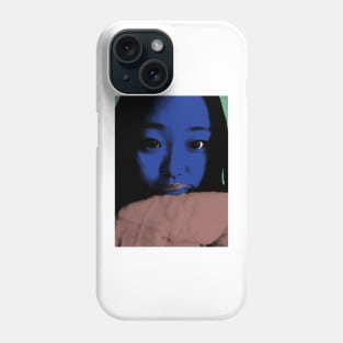 BEAUTIFUL FUNNY ASIAN GIRL POP ART COLOR Phone Case