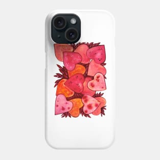 Hearts on Fire Phone Case