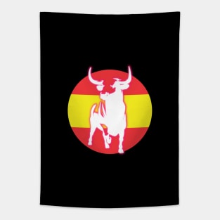 Spain flag with glow TORO Tapestry