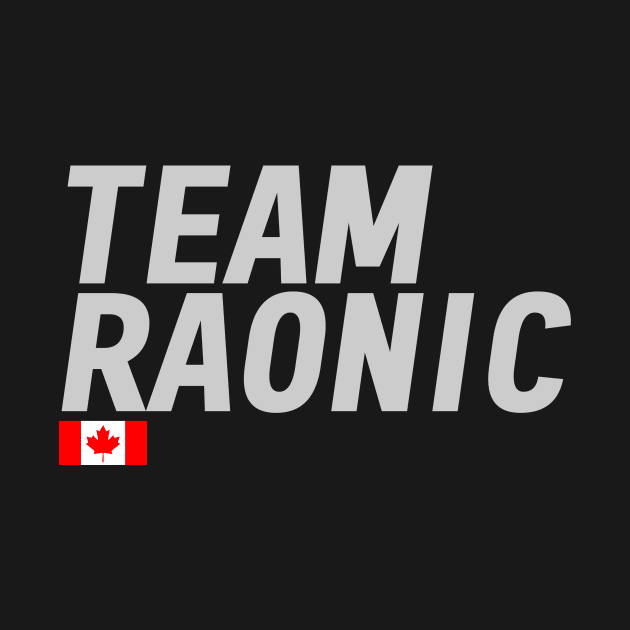 Team Milos Raonic by mapreduce