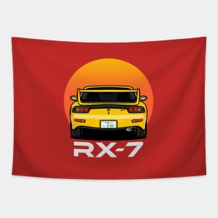 Mazda RX-7 JDM Initial-D Drift Ver C Tapestry