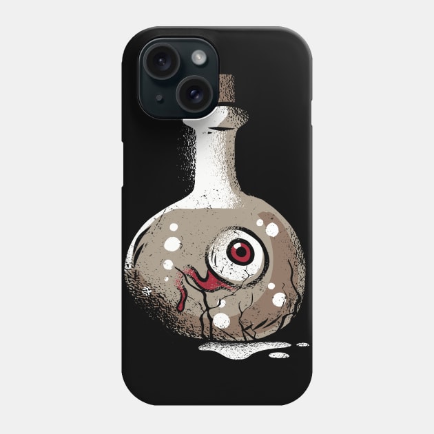 Eyeball in Lab Flask Phone Case by madeinchorley