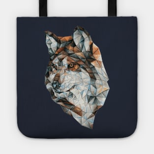 Geo Wolf Tote