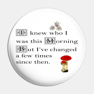 Alice in Wonderland Pin