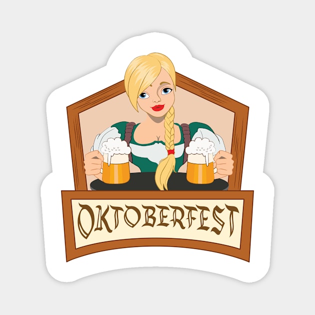 Oktoberfest Magnet by ThyShirtProject - Affiliate