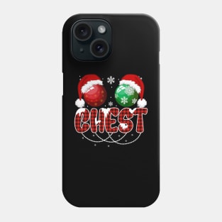 Funny Chest Nuts Couples Christmas Chestnuts Phone Case