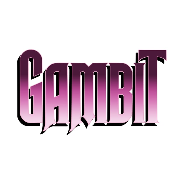 Gambit's logo by JamesCMarshall