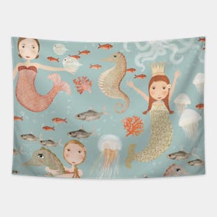 Mermaids Tapestry