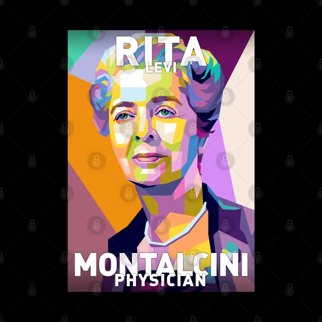 Rita Levi Montalcini by Shecience