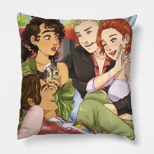 Double Date Pillow