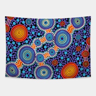 Aboriginal Art - The Journey 2 Tapestry