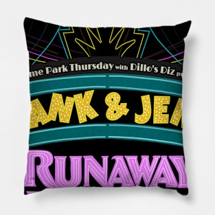 Frank and Jen's Runaway Ranting Pillow