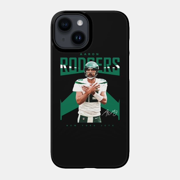 Aaron Rodgers Jets - Aaron Rodgers New York Jets - Phone Case