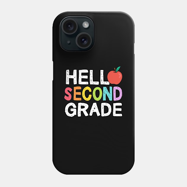 Hello Second Grade - Second Grade Phone Case by SKHR-M STORE
