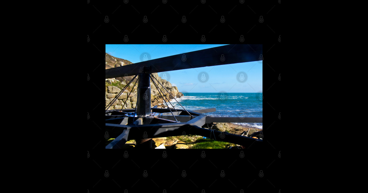 Penberth Capstan - Penberth - Sticker | TeePublic