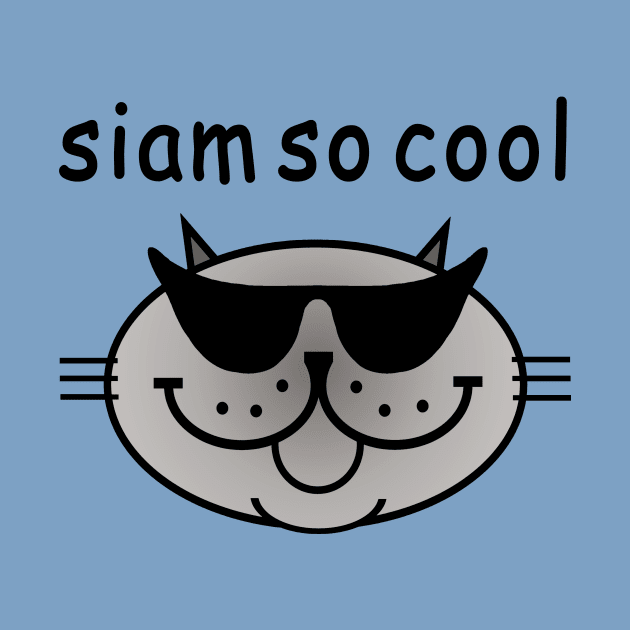 Siam So Cool - BLUE by RawSunArt
