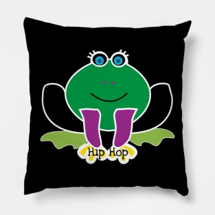 Hip Hop Frog Pillow