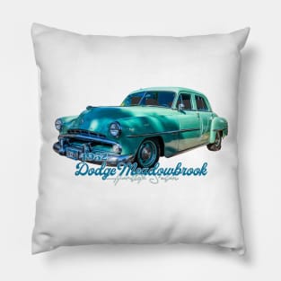 1952 Dodge Meadowbrook Hardtop Sedan Pillow