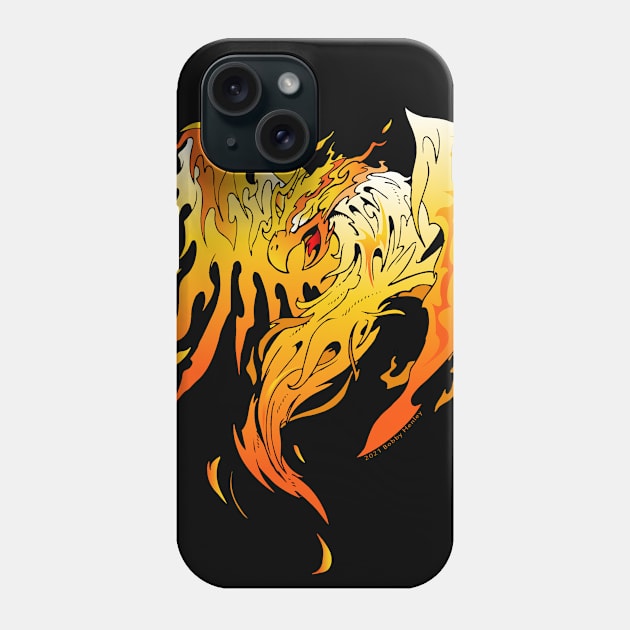 Phoenix Phone Case by Illustratorator