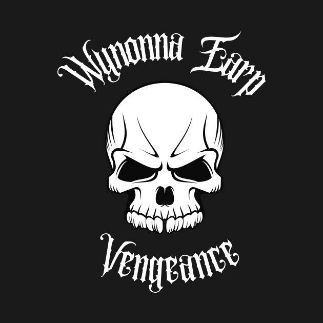 Wynonna Earp Vengeance Movie with skull Black Fan T-Shirt Design by Rainbow Kin Wear