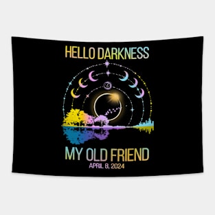 Total Solar Eclipse, Eclipse 2024, Twice In A Lifetime 2017 2024, Funny Solar Eclipse 4.08.24 Tapestry