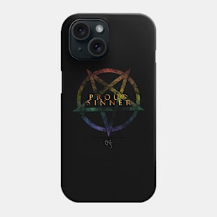 Proud Sinner (gay pride) Phone Case