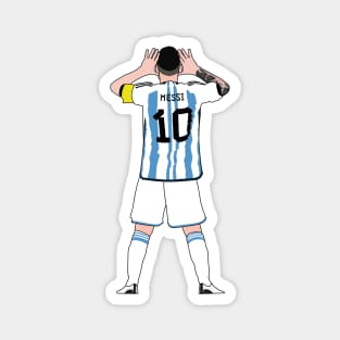 Lionel Messi Celebration Magnet