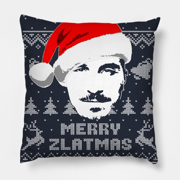 Merry Zlatmas Pillow by Nerd_art