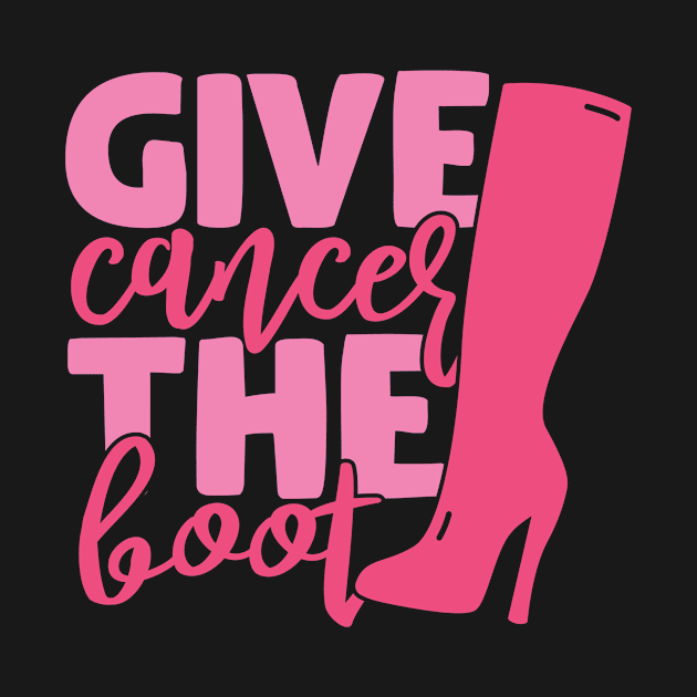 give cancer the boot by hatem