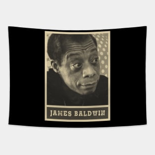 brown cream James Baldwin Tapestry