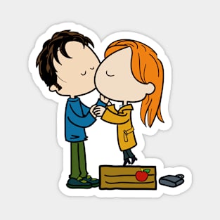 Kiss on the applebox Magnet