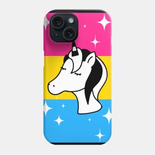 Pansexual Sparkle Unicorn Phone Case