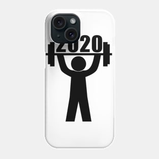 Lifting 2020 Funny Quarantine Workout Phone Case