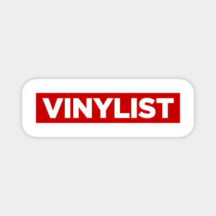 Vinylist Red Box Logo Magnet