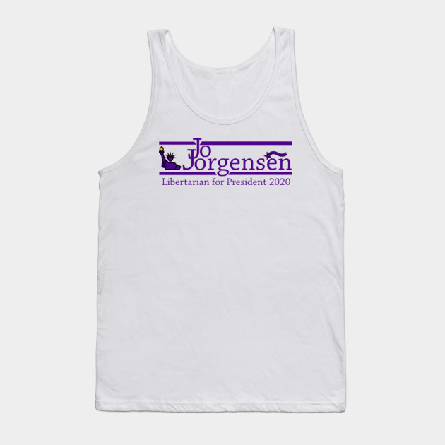 Jo Jorgensen 2020 Libertarian For President Jo Jorgensen Tank Top Teepublic