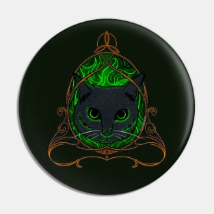 Black Cat Pin