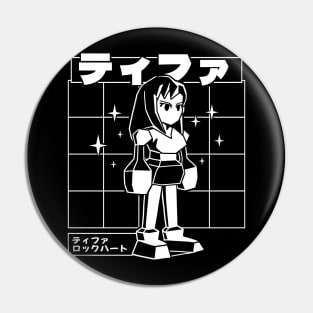 Polygonal Heroine Pin