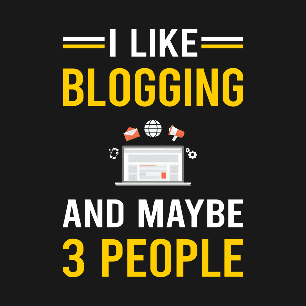 3 People Blogging Blog Blogger by Bourguignon Aror