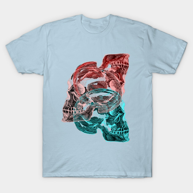 Discover SKULL TRIO - Skulls - T-Shirt