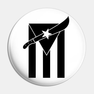 Puerto Rico Machetero Independent Puerto Rican Nationalist Pin