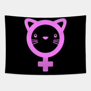 PUSSY POWER Tapestry