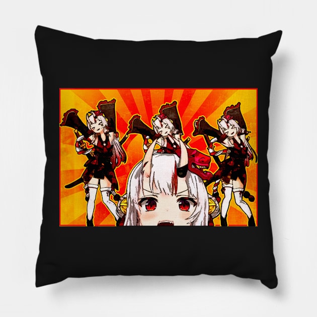 Nakiri Ayame Hololive HoloGra Pillow by TonaPlancarte