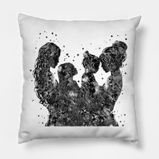 Mothers and daughters Pillow