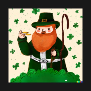 St Patrick Painting T-Shirt