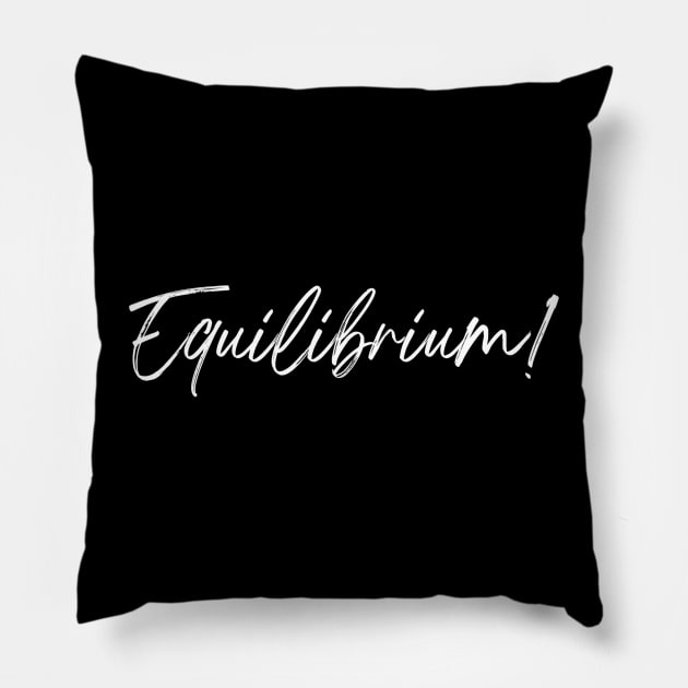 Equilibrium Pillow by Benny Merch Pearl