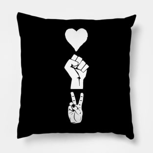 Love Fight Win Pillow